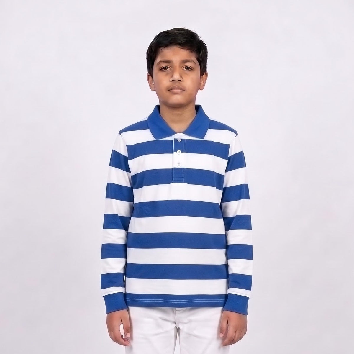 Sat Paul Mittal School House Tshirt Blue