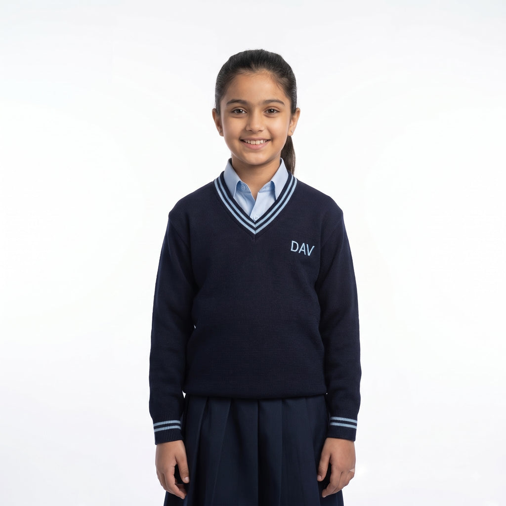 DAV Full Sleeves Sweater BOYS & GIRLS (III-XII)