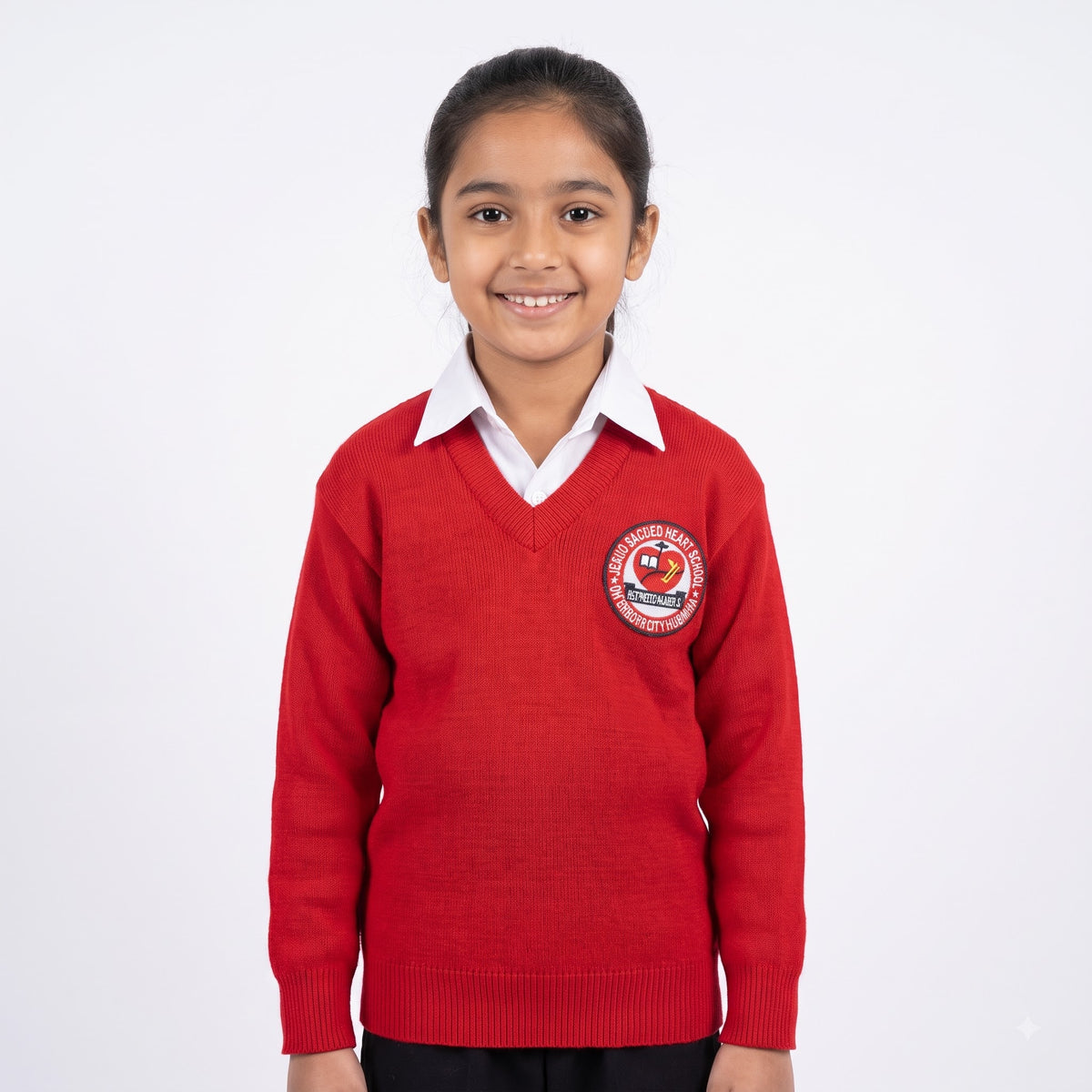 JESUS Full Sleeves Sweater (Nursery - XII) Boys & Girls