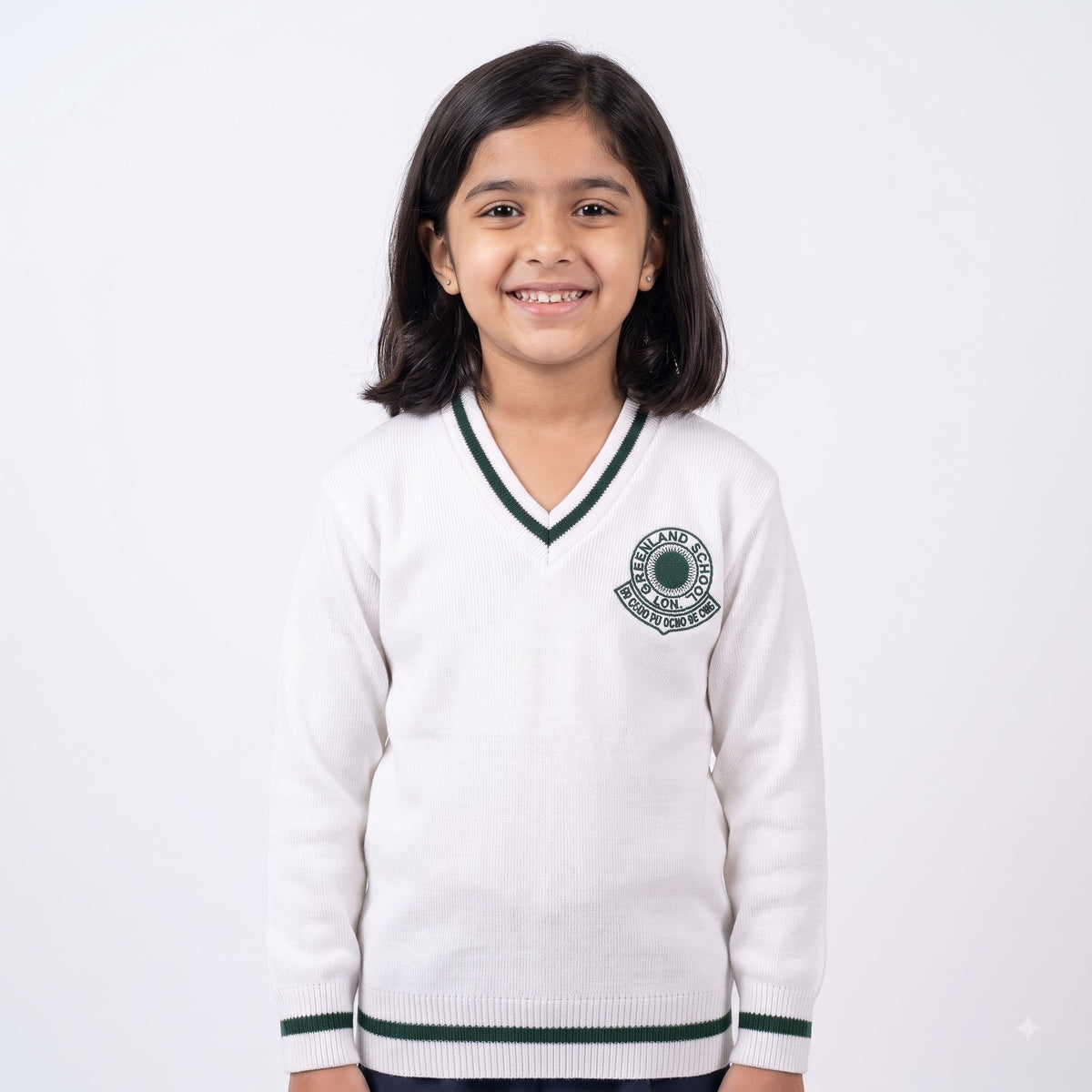 GREENLAND (I-XII) Saturday Green Sweater Boys & Girls