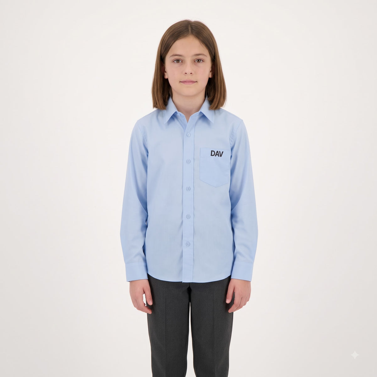 DAV Full Sleeves Shirt (III-XII) Boys & Girls