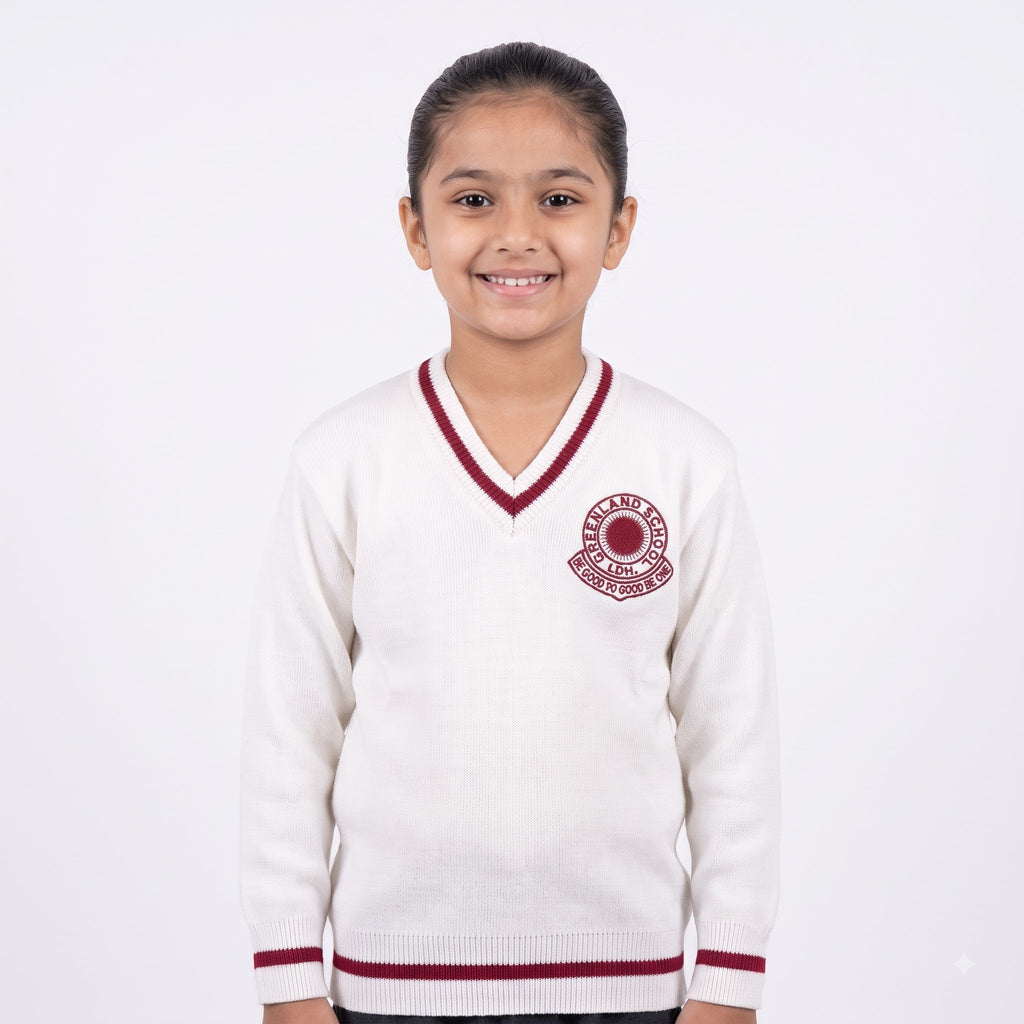 GREENLAND (I-XII) Saturday Red Sweater Boys & Girls