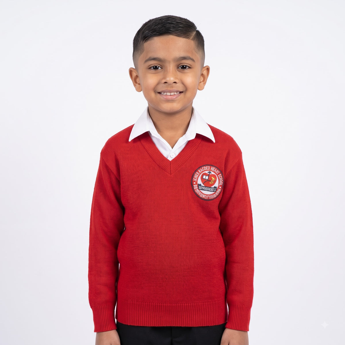 JESUS Full Sleeves Sweater (Nursery - XII) Boys & Girls