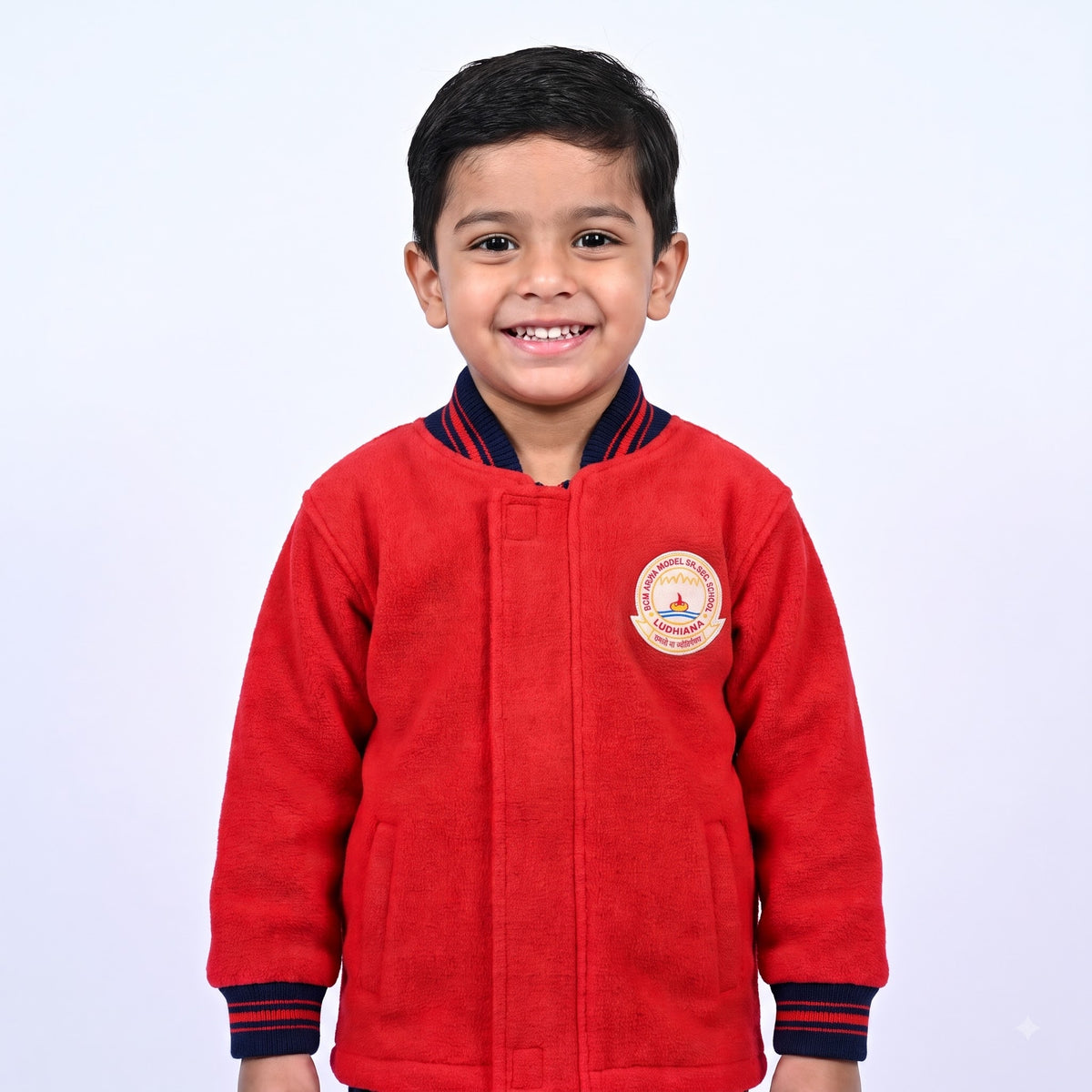 BCM ARYA Red Jacket (Kindergarten) Boys & Girls