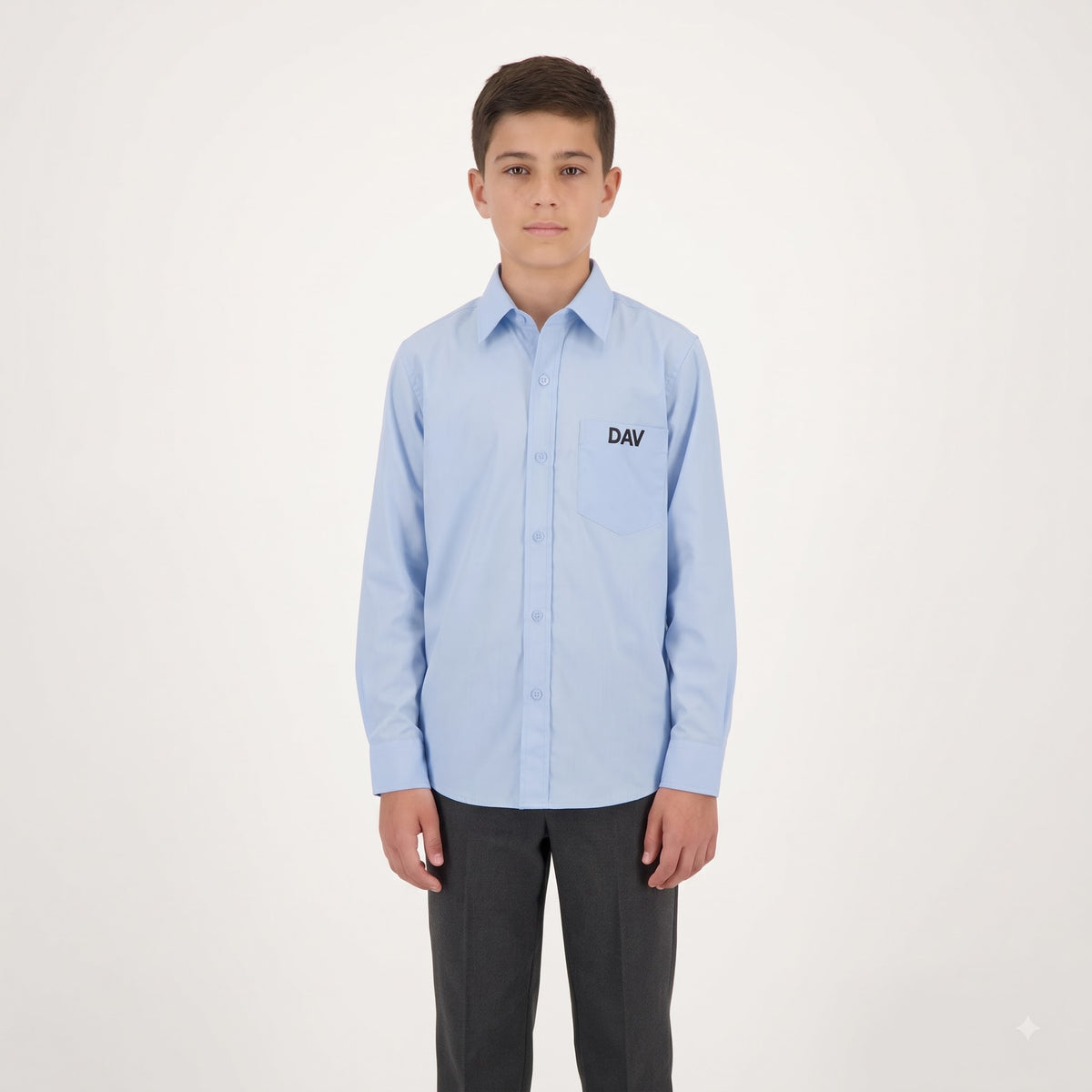 DAV Full Sleeves Shirt (III-XII) Boys & Girls