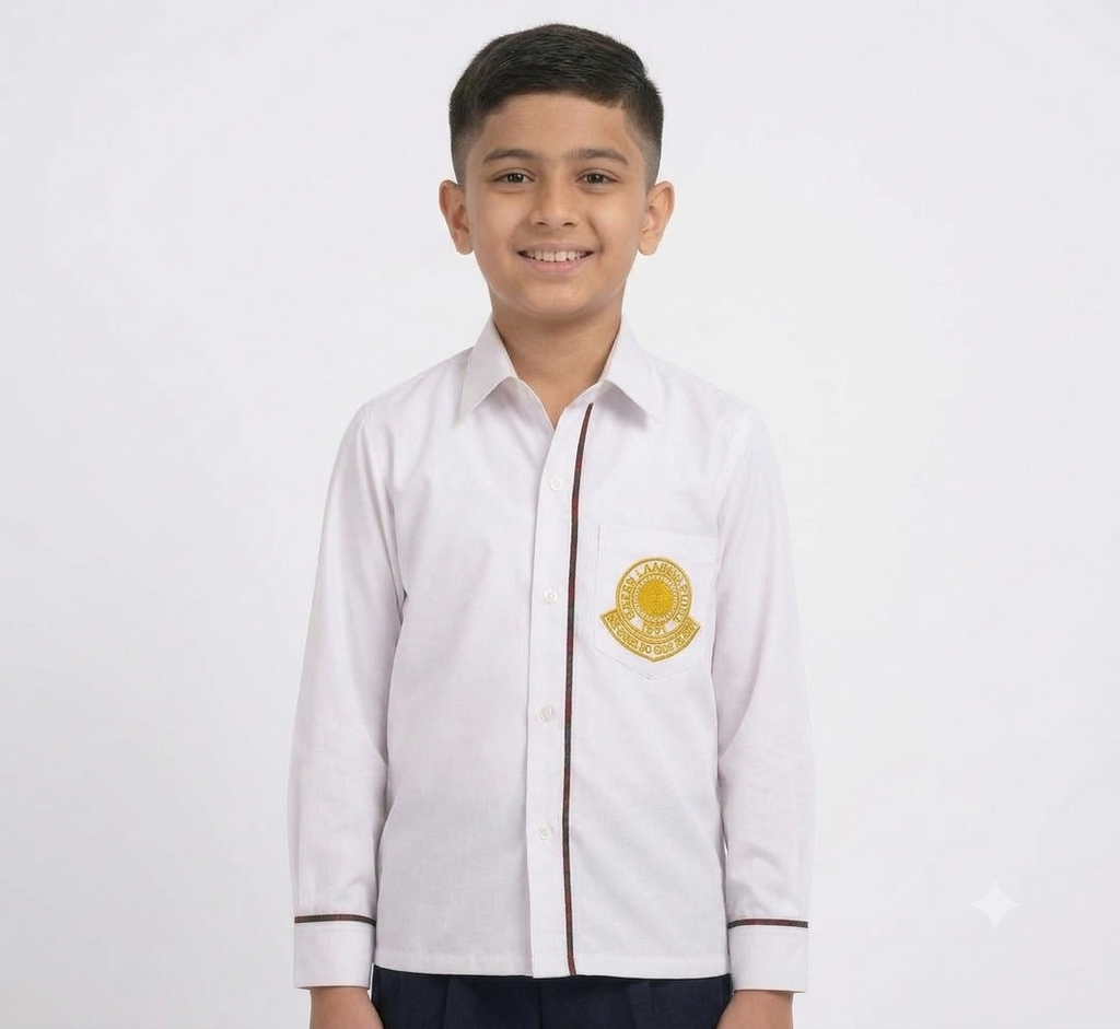 Greenland School yellow full sleeves house shirt