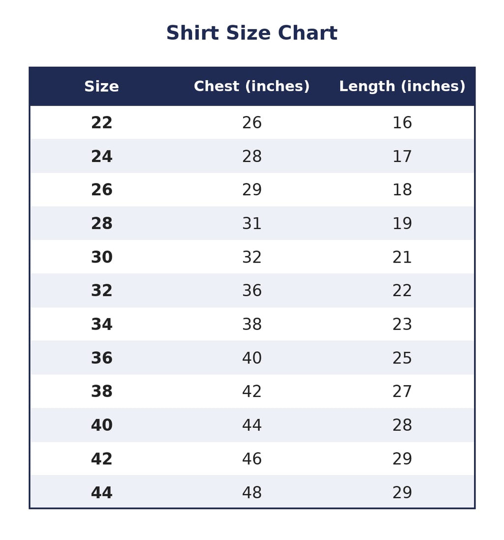 DAV Full Sleeves Shirt (III-XII) Boys & Girls